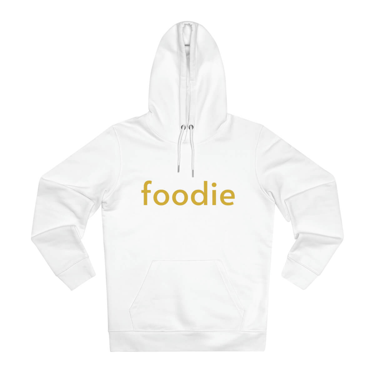 Foodie White Hoodie